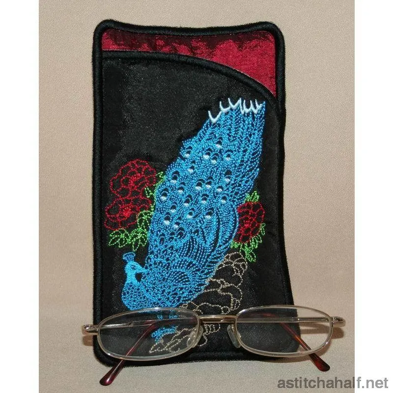 Peacock Eyeglass Cases 02