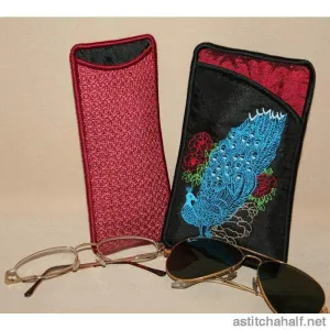 Peacock Eyeglass Cases 02