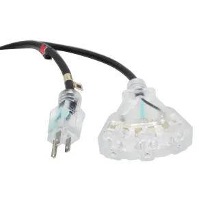 ProX XC-P143-1 1’ Ft 110VAC Female 18AMP Power Cord 14AWG Extension Cable Power Cord