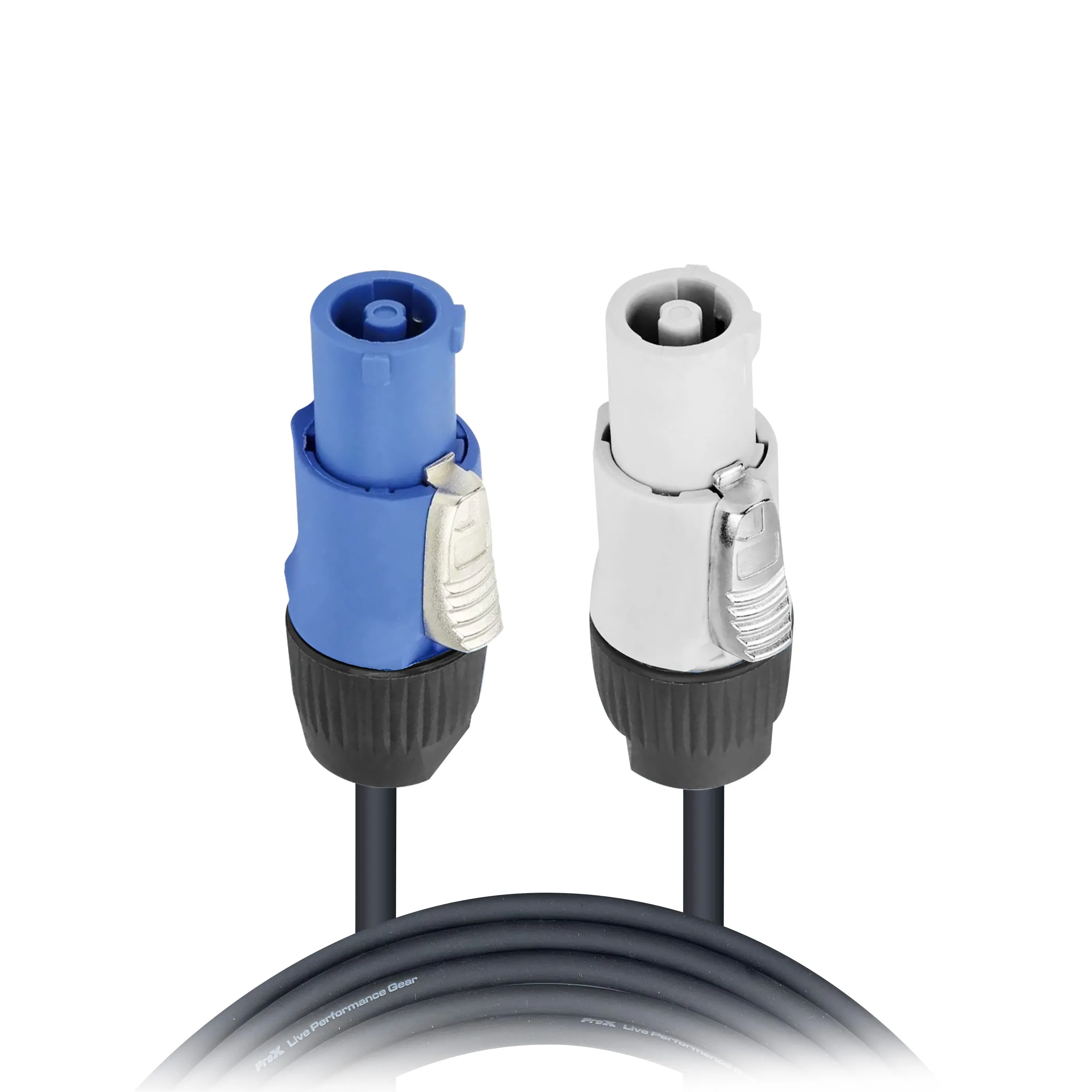 ProX XC-PWC12-02 2 Ft. High Performance 12AWG Blue to Gray Link Cable for Power Connection compatible devices
