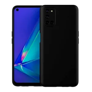Silicone Case for Oppo A52 - Black