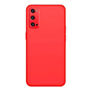 Silicone Case for Oppo A52 - Red