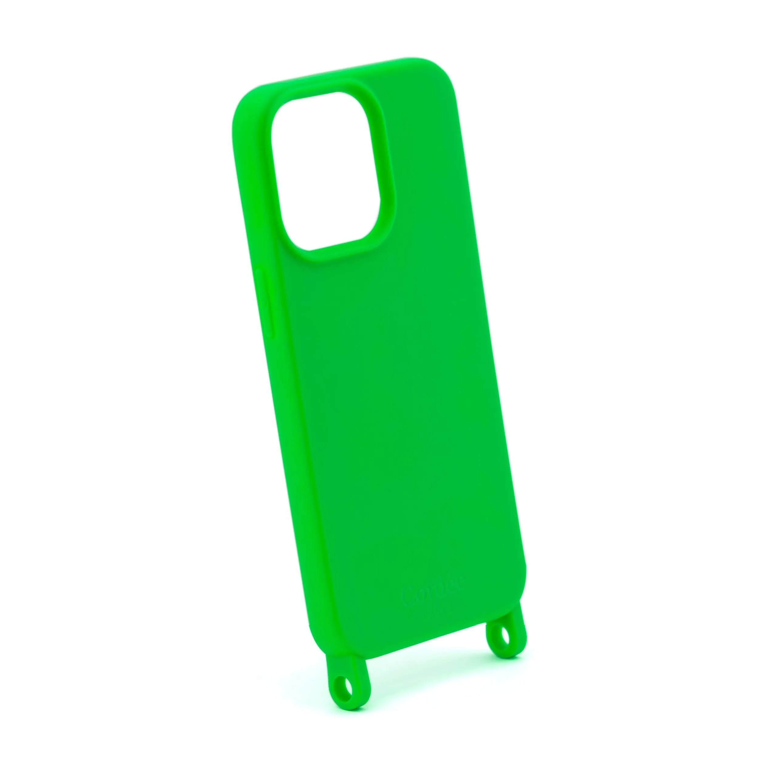 Silicone iPhone Case Neon Green