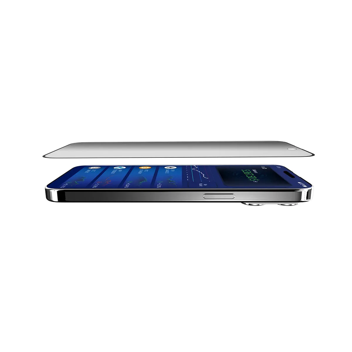 SwitchEasy Glass Privacy Screen Protector for iPhone 15 Series