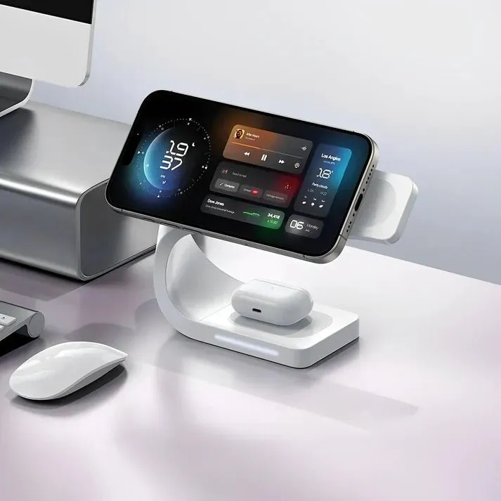 The Curve - 3 in 1 Wireless Charging Station