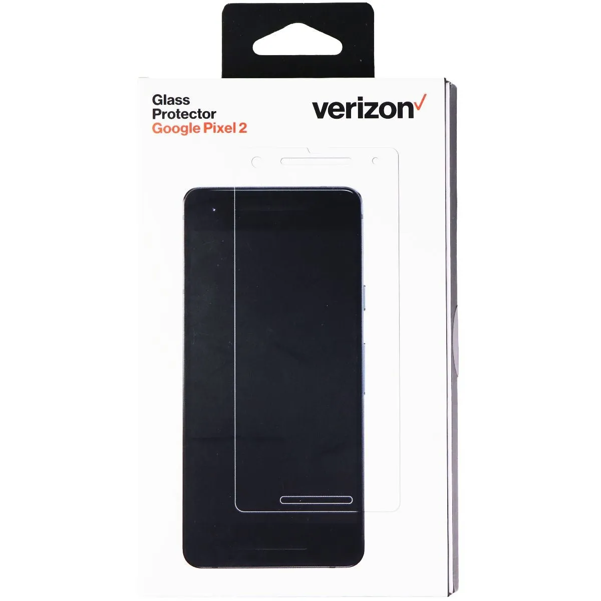 Verizon Tempered Glass Screen Display Protector for Google Pixel 2 - Clear