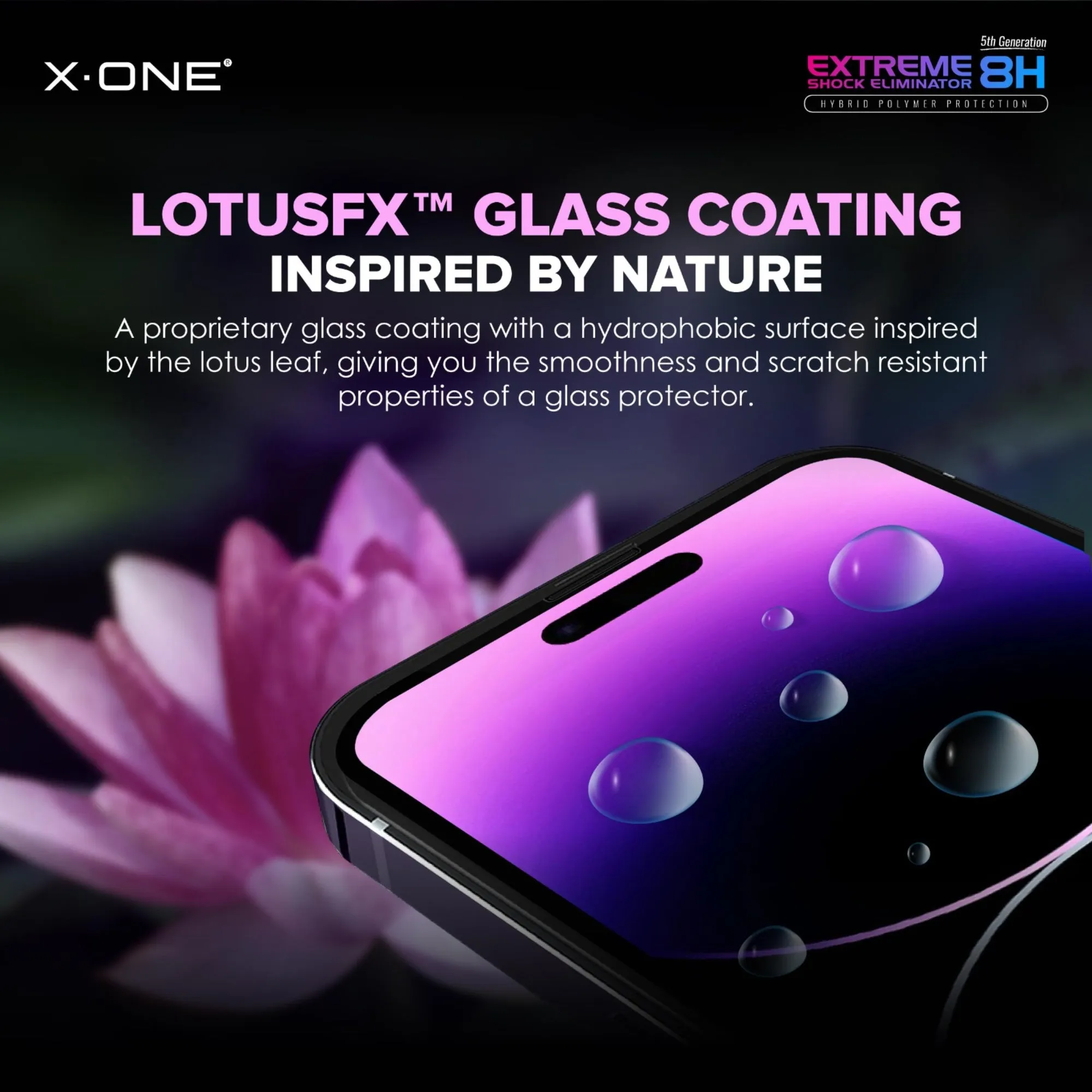 X.One Extreme Shock Eliminator 8H ( 5th Generation ) for iPhone 15 Series - Clear HD